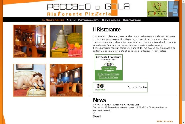 Ristorante Pizzeria Peccato di Gola
