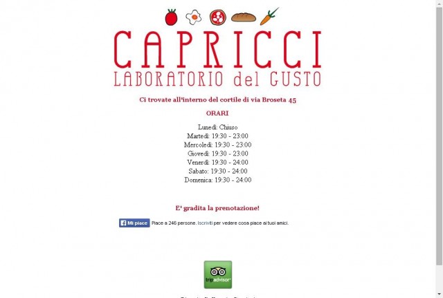 Pizzeria Caffetteria Capricci