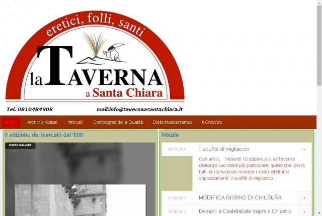 La Taverna a Santa Chiara