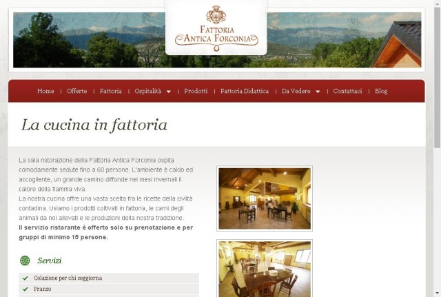 Fattoria Antica Forconia Restaurant