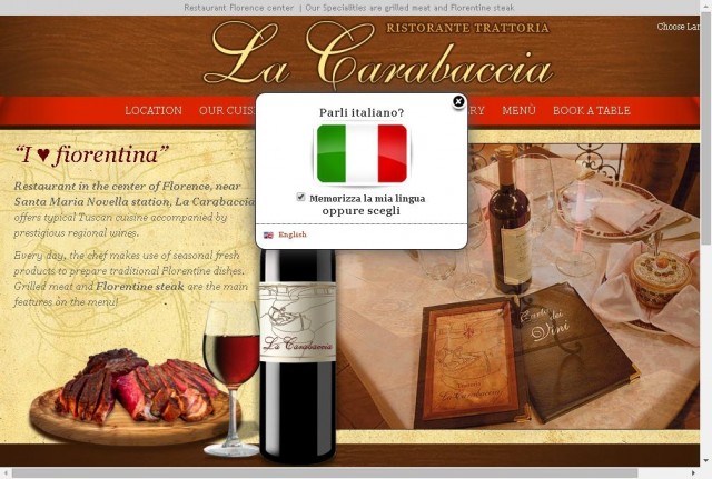 Trattoria La Carabaccia