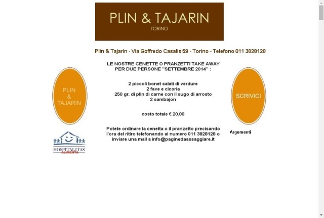 Plin &amp;amp; Tajarin