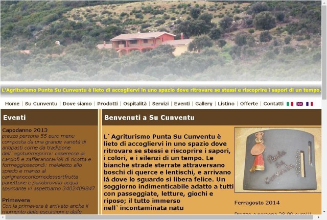 Agriturismo Punta Su Cunventu