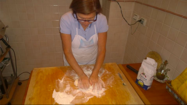 Home restaurant, fettuccine