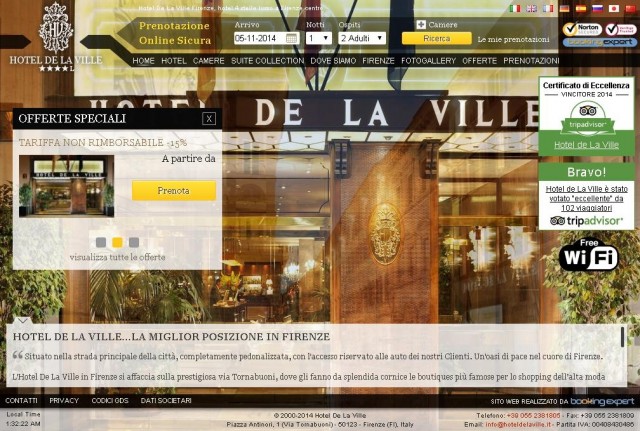 Hotel de La Ville Restaurant