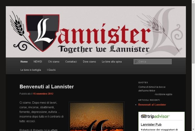 Lannister Pub