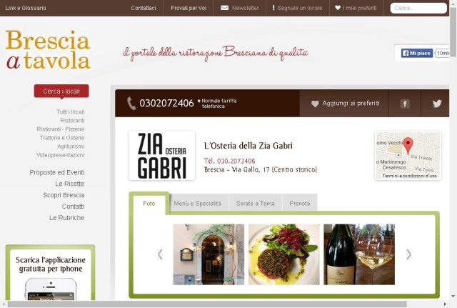 L'Osteria della Zia Gabri