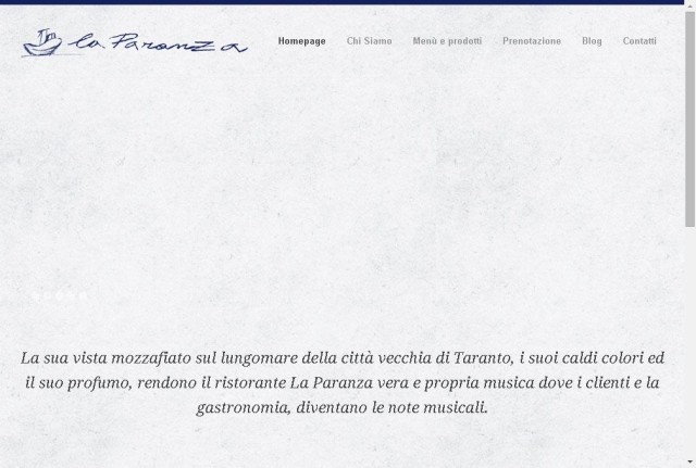 La Paranza Ristorante