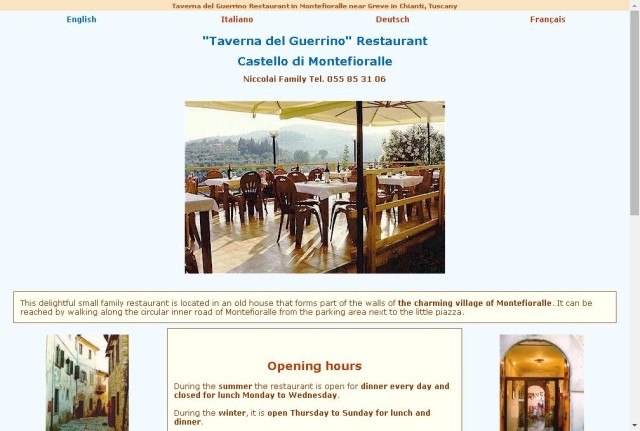 Restaurant Teverna Del Guerrino