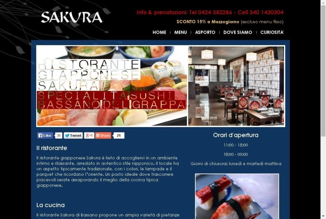 Ristorante Giapponese Sakura