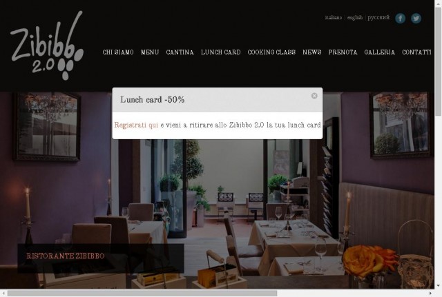 RISTORANTE ZIBIBBO2.0