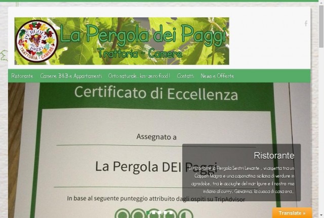 La Pergola dei Paggi