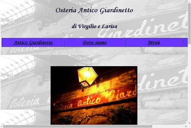 Osteria Antico Giardinetto