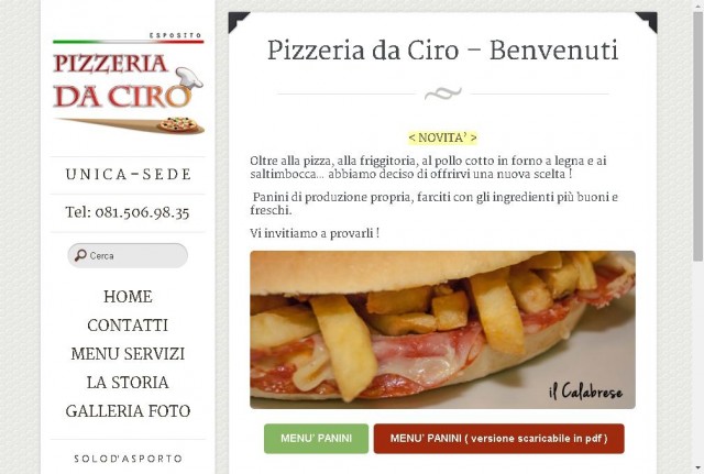 Pizzeria Da Ciro