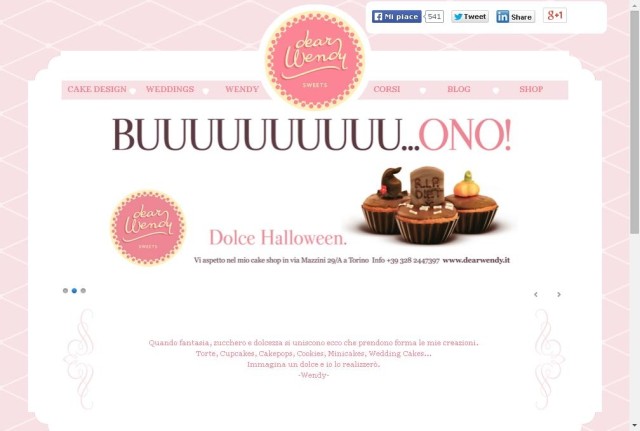 Dear Wendy Sweets di Bosca Elena