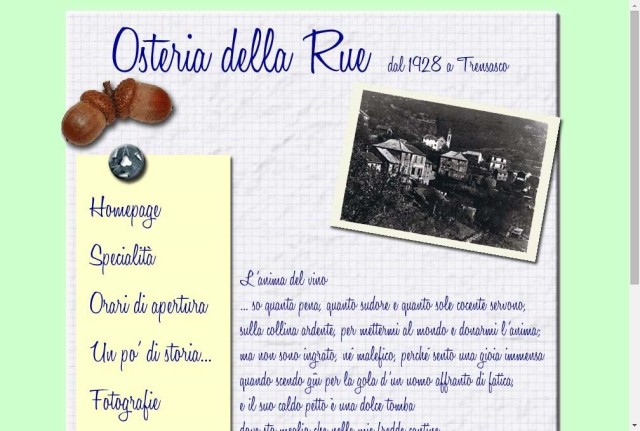 Osteria della Rue