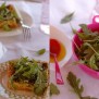 Torta di rucola e porri