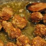 Polpette di vitellone a metà cottura