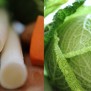 Porri e cavolo verza
