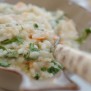 Risotto salmone affumicato e rucola