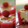 Tiramisù alle fragole e biscotti di Reims